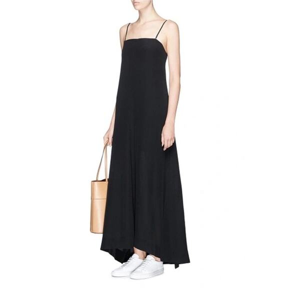 New  THEORY 'DREWIE' SILK‎ CREPE SLEEVELESS DRESS - Picture 1 of 13